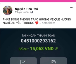 PHÁT ĐỘNG PHONG TRÀO HƯỚNG VỀ QUÊ HƯƠNG NGHỆ AN YÊU THƯƠNG