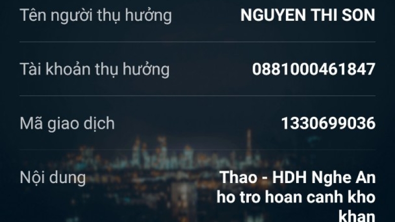 Kết nối mạnh thường quân chị Thảo hỗ trợ 85 phần quà tiền mặt cho thành viên hội đồng hương nghệ An miền Nam gặp hoàn cảnh khó khăn trong mùa dịch covid