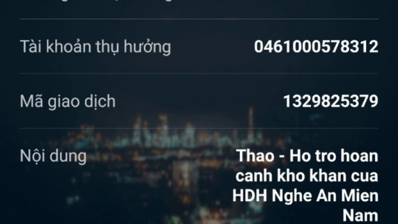 Kết nối mạnh thường quân chị Thảo hỗ trợ 85 phần quà tiền mặt cho thành viên hội đồng hương nghệ An miền Nam gặp hoàn cảnh khó khăn trong mùa dịch covid